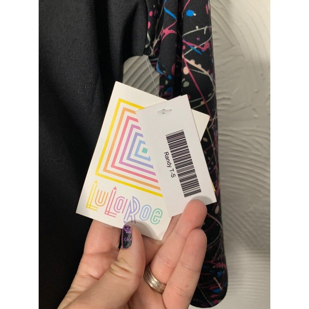 Lularoe Randy Small Paint Splatter - Picture 5 of 6